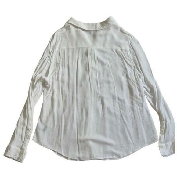 Torrid White Blouse Shirt Size L - Picture 2 of 9